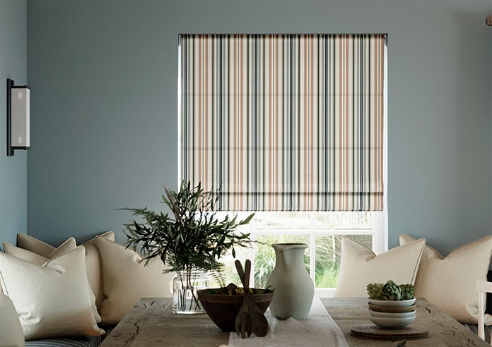 The British Stripe Co. Elizabeth, Polzeath No.1 - Roman Blind - Image 3